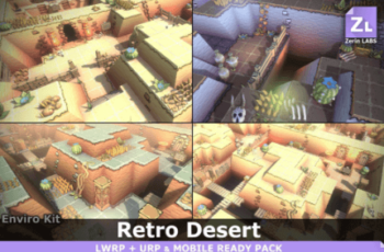 EnviroKit THE DESERT Retro Lowpoly Download Free