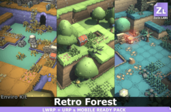 EnviroKit THE FOREST Retro Lowpoly Download Free