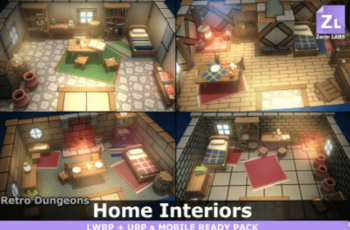 Retro Dungeons : Modular House Interiors Download Free