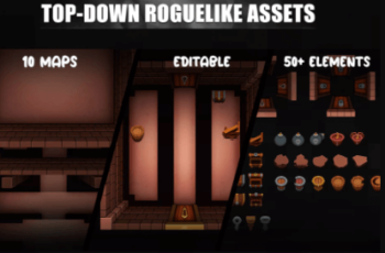 Top-Down Roguelike Game Dungeon Pack 01 Download Free
