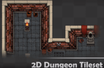 2D Dungeon Tileset Download Free
