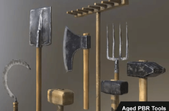 Aged Medieval PBR Tools Download Free