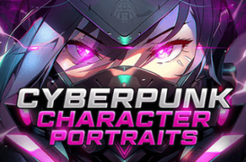Anime Cyberpunk Character Portraits Download Free