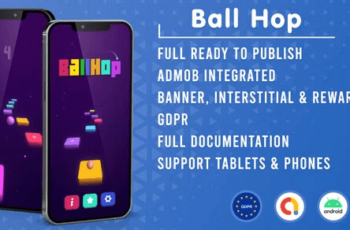 Ball Hop (Unity Game + Admob + GDPR) Download Free