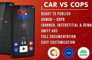 CAR VS COPS 3D | Admob + GDPR | Unity Ads Download Free