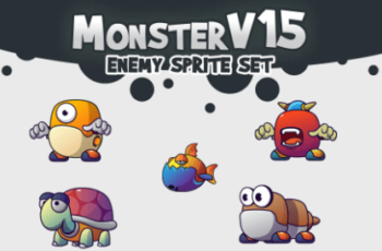CHIBI MONSTERS 2D ASSET PACK Download Free
