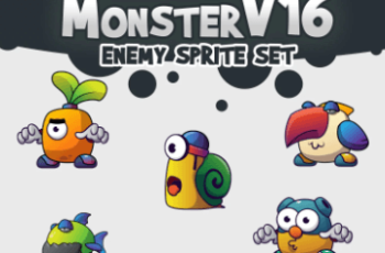 CUTE CHIBI MONSTERS ASSET PACK Download Free