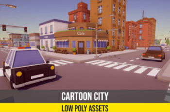 Cartoon Low Poly City Pack Download Free