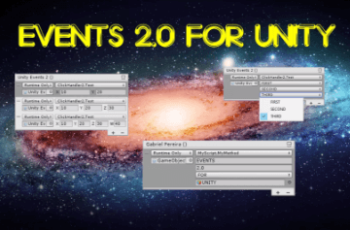 Events 2.0 for Unity Download Free