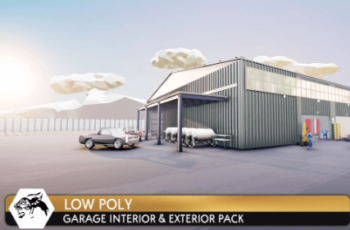 Garage Environment Pack Low Poly Download Free