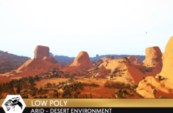Low Poly Arid/Desert Environment Download Free