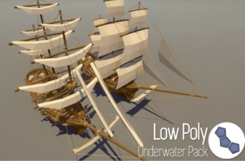 Low Poly Underwater Pack Download Free