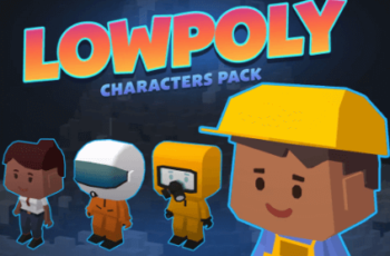 Low-poly characters pack Download Free
