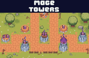 MAGE TOWERS PIXEL ART FOR TOWER DEFENSE Download Free
