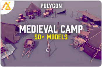 POLY Medieval Camp Download Free