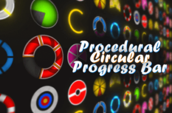 Procedural Circular Health and Progress Bars Pro Download Free