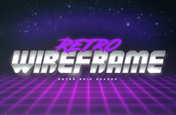 Retro Wireframe Download Free