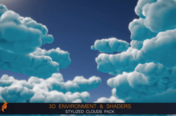 Stylized Clouds Pack Download Free