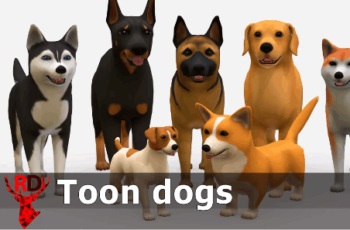 Toon dogs pack Download Free