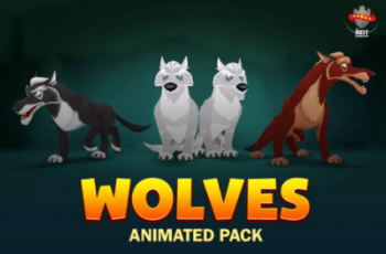 Wolves animated pack Download Free